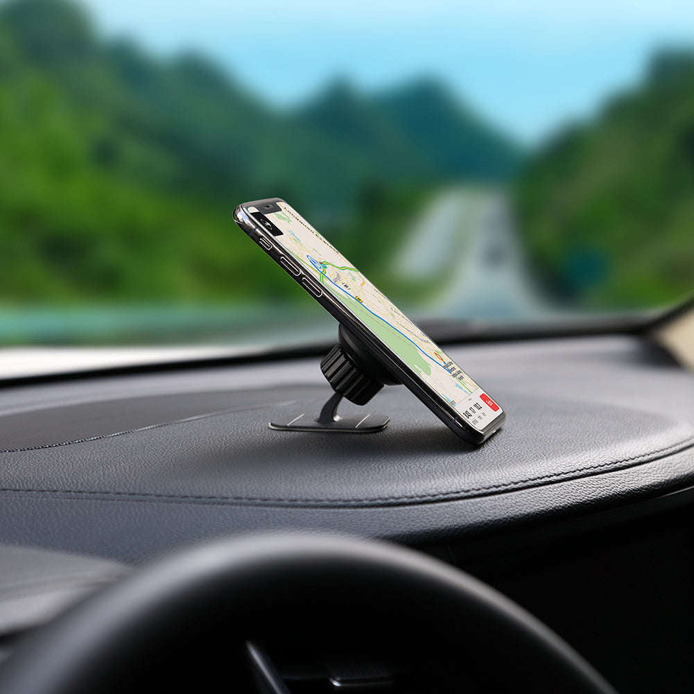 Lax Gadgets Lax Magnetic Dashboard Stick-On Car Mount - Black