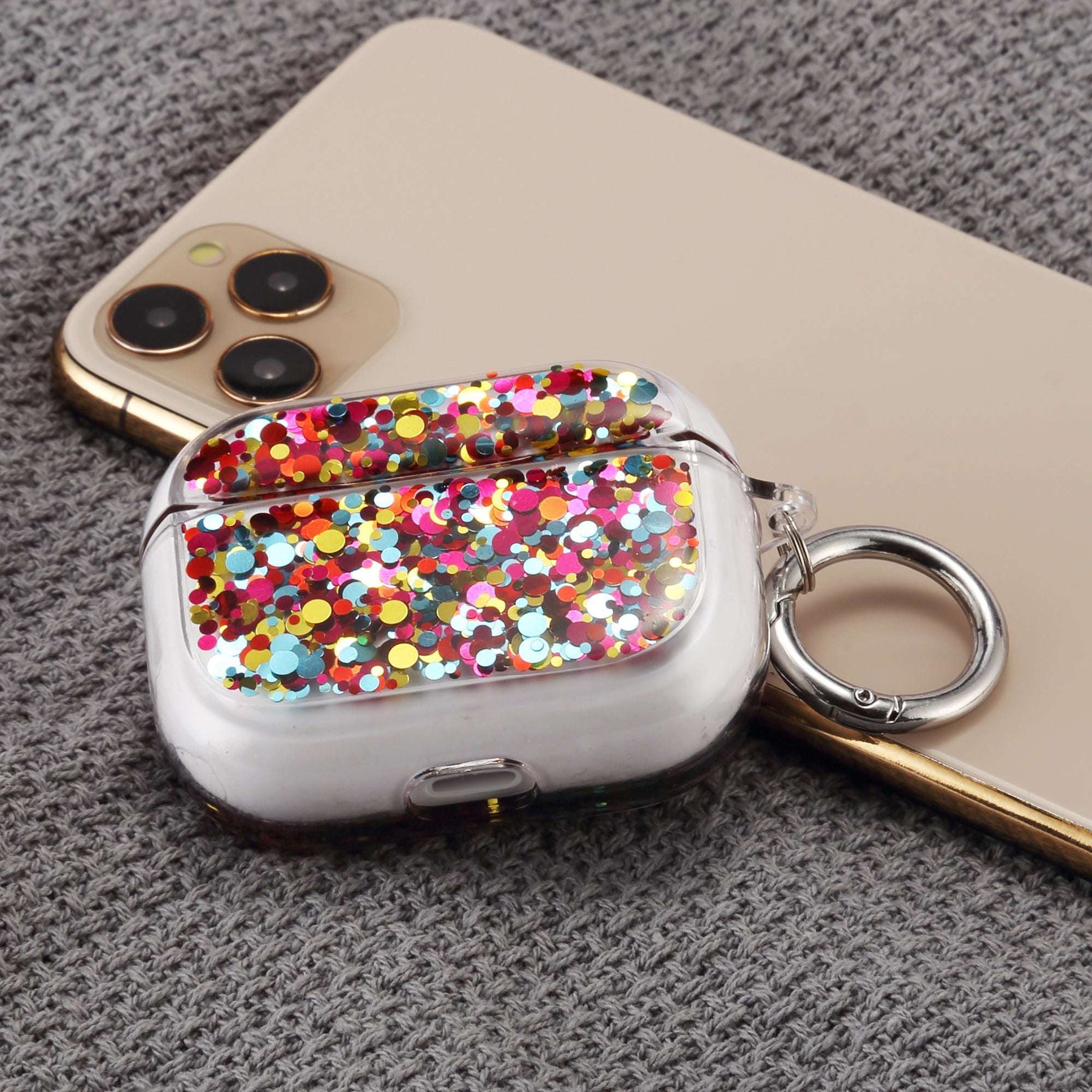 Apple Airpods Pro Charging Case Cover Luxury Novelty Glitter